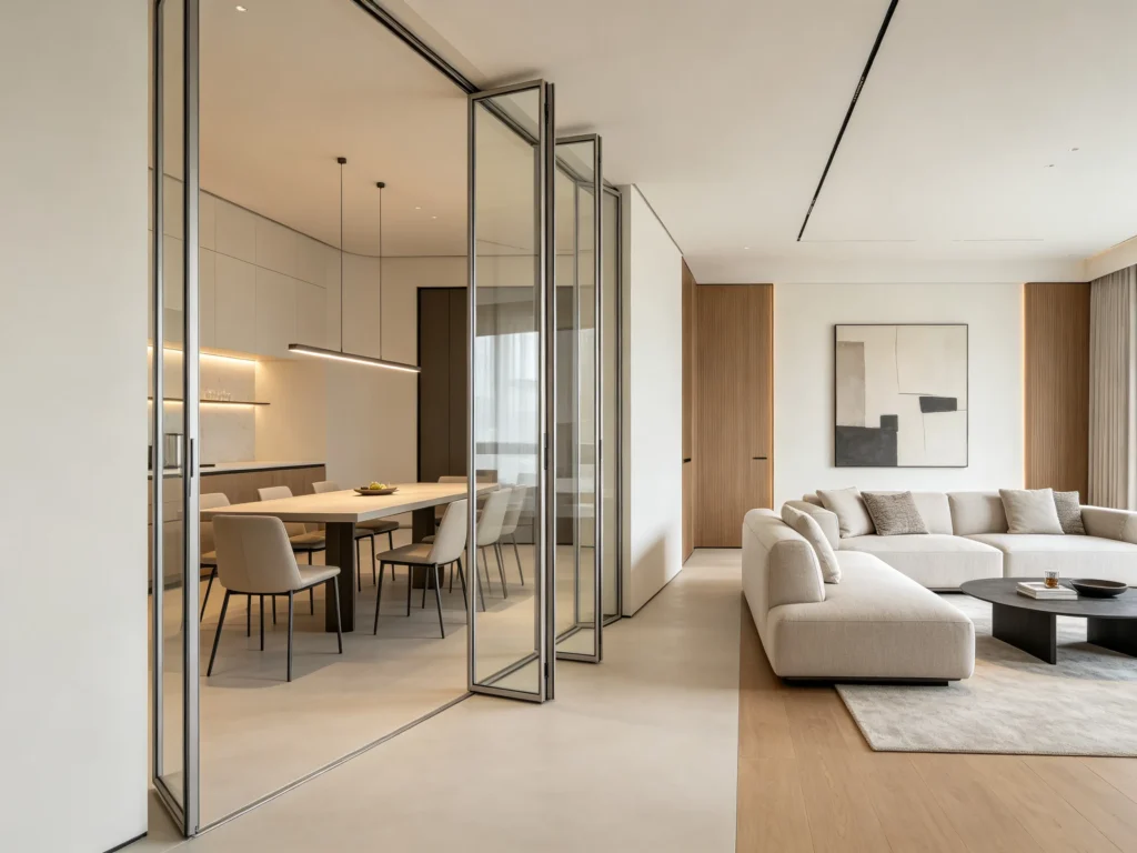 Slim Frame Folding Door