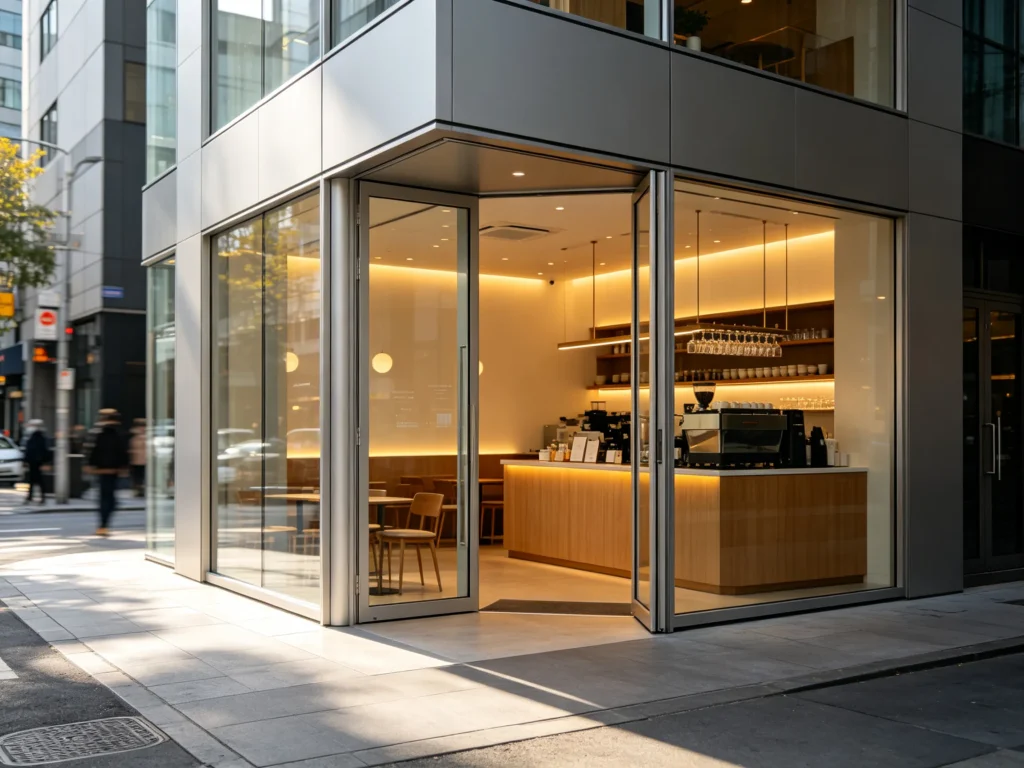 Store Front Glass Door